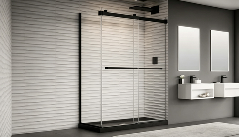 Acrylic shower base
